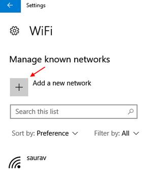 windows 10 connect to hidden network